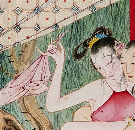 青山-民国时期民间艺术珍品-春宫避火图的起源和价值